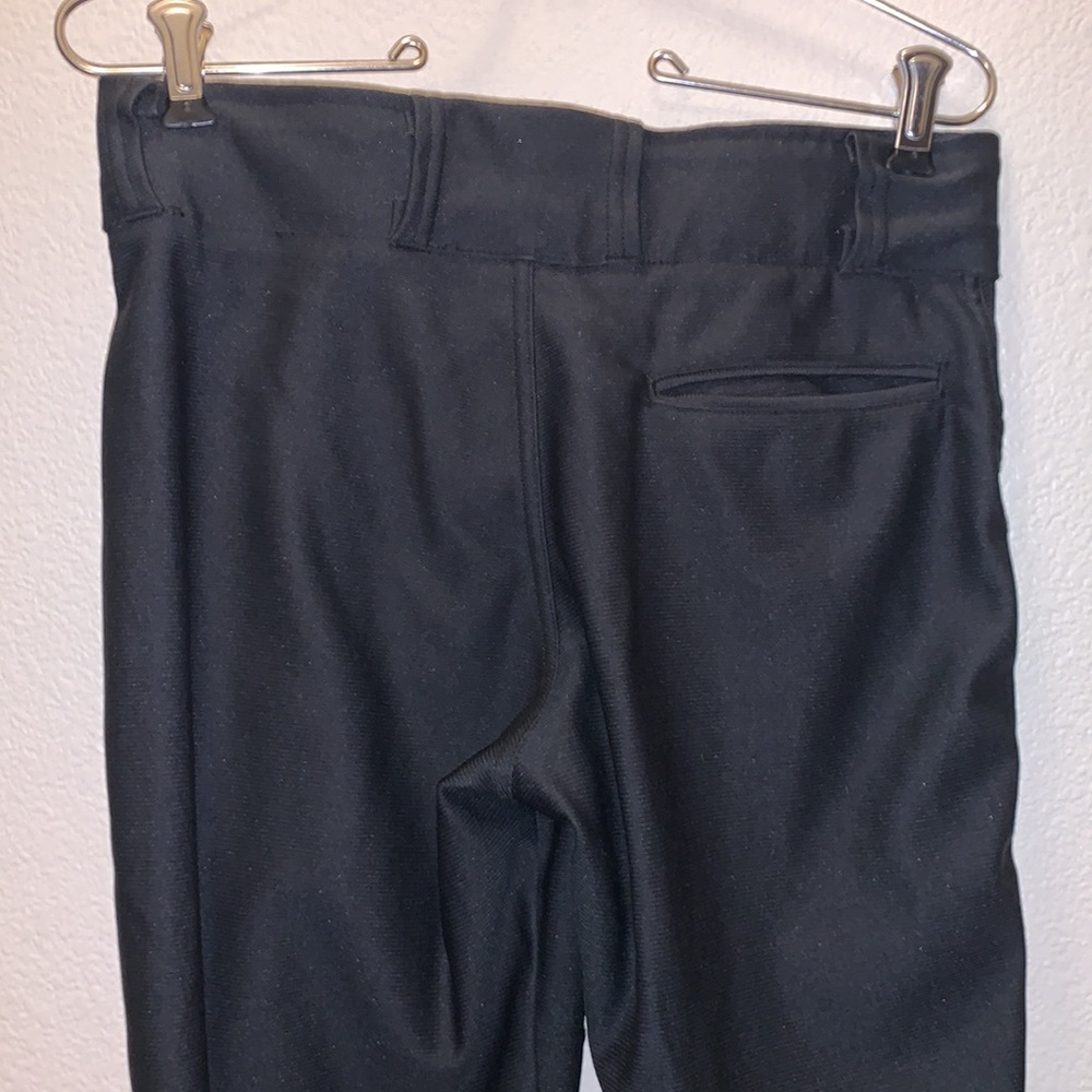 A4 woman’s black capri softball baseball pants - Picture 5 of 6